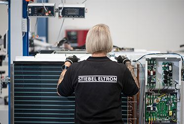 Heat pump fabrication in Hoxter, Germany, starts production